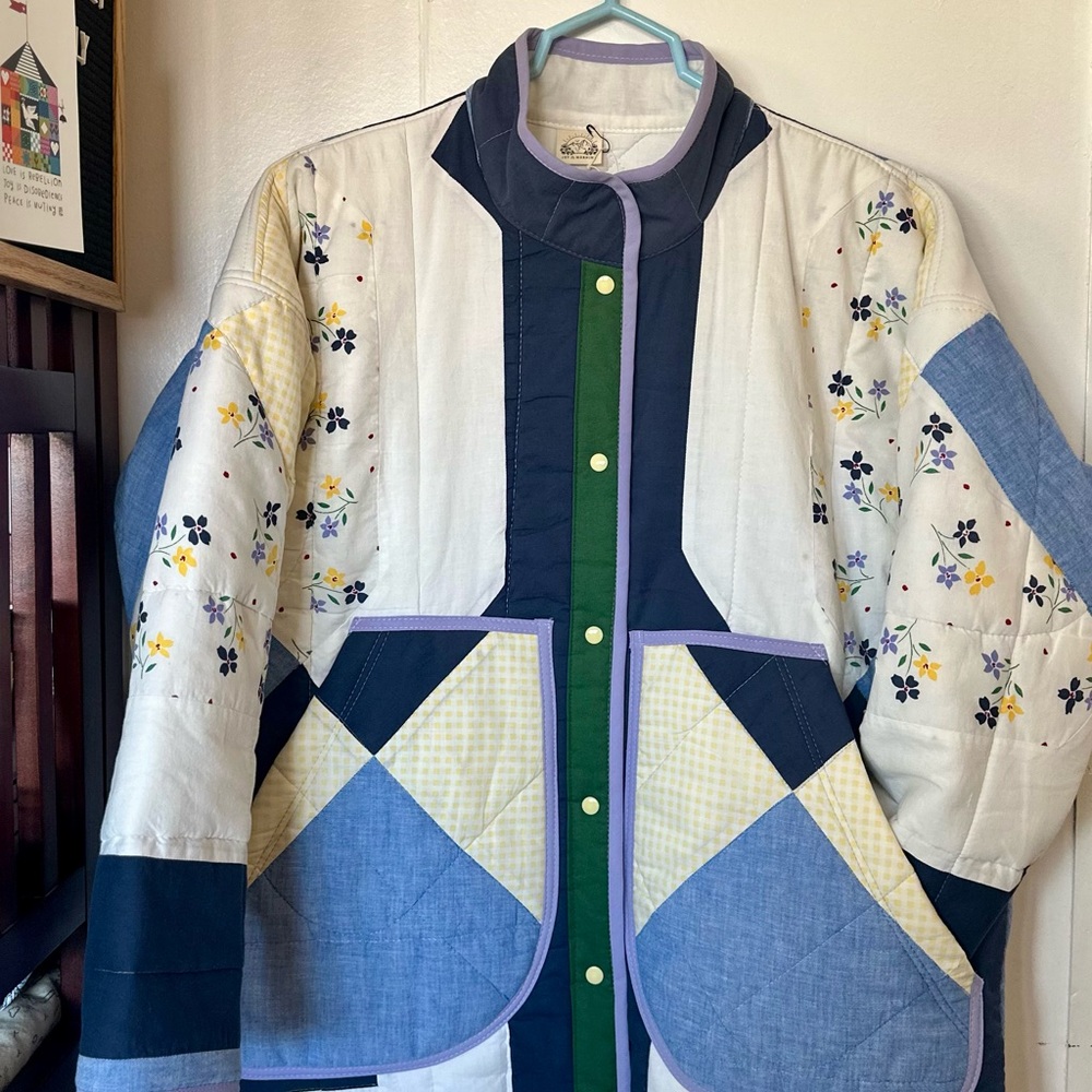 Floral Patchwork Quilted Jacket